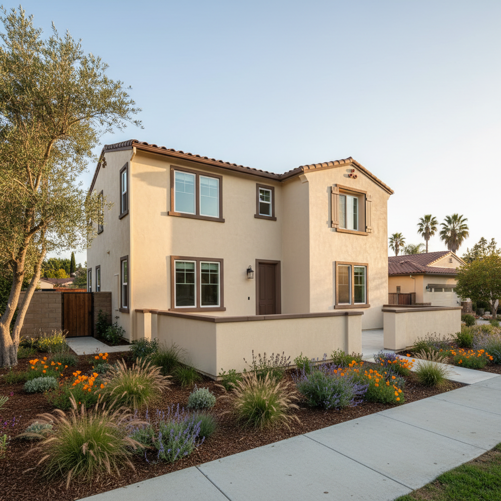 Completed stucco redashing work at a residential property in Santa Clara, CA