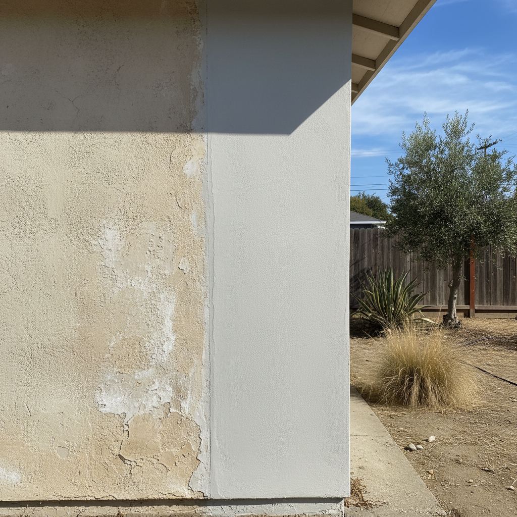 Completed eifs installation work at a residential property in Watsonville, CA