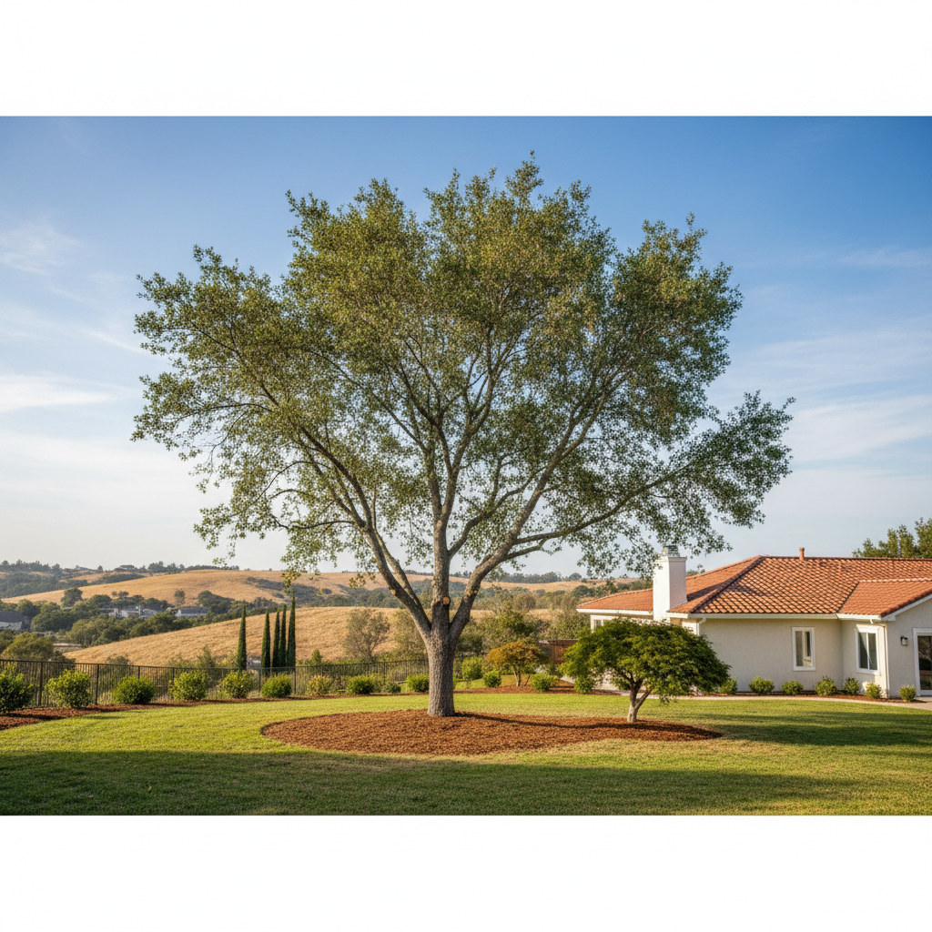 Completed tree health & care work at a residential property in Hayward, CA