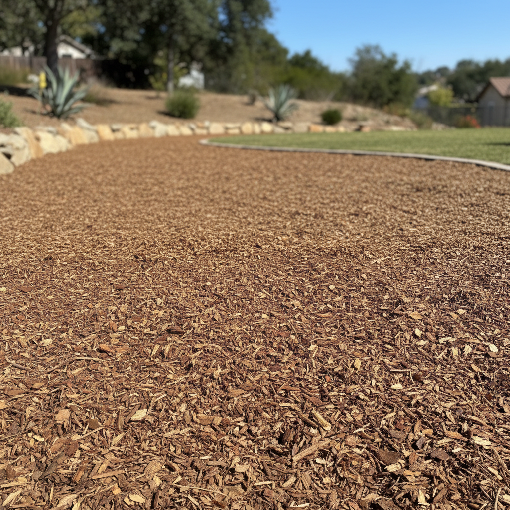 Completed land clearing work at a residential property in Aliso Viejo, CA