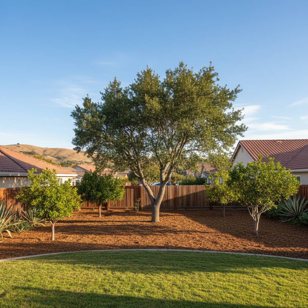 Completed tree health & care work at a residential property in Irvine, CA