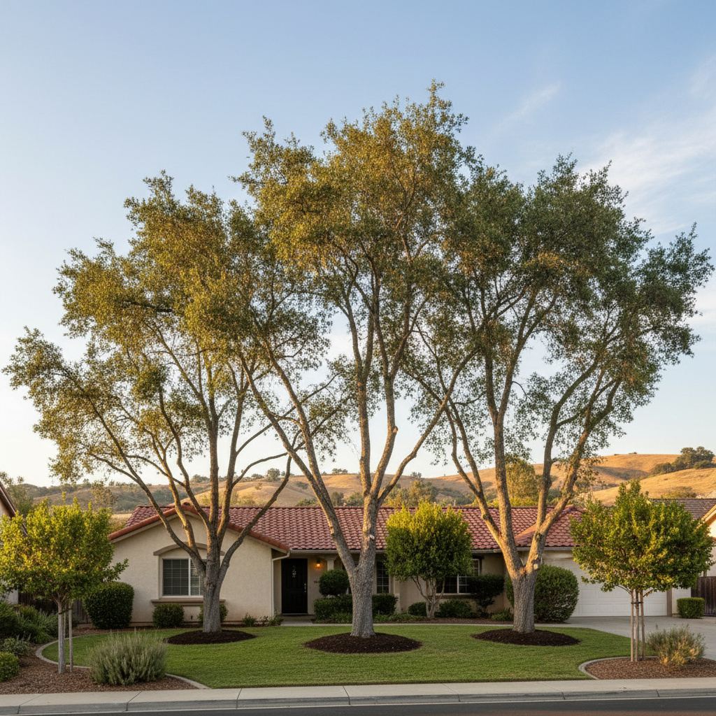 Completed tree health & care work at a residential property in Camarillo, CA