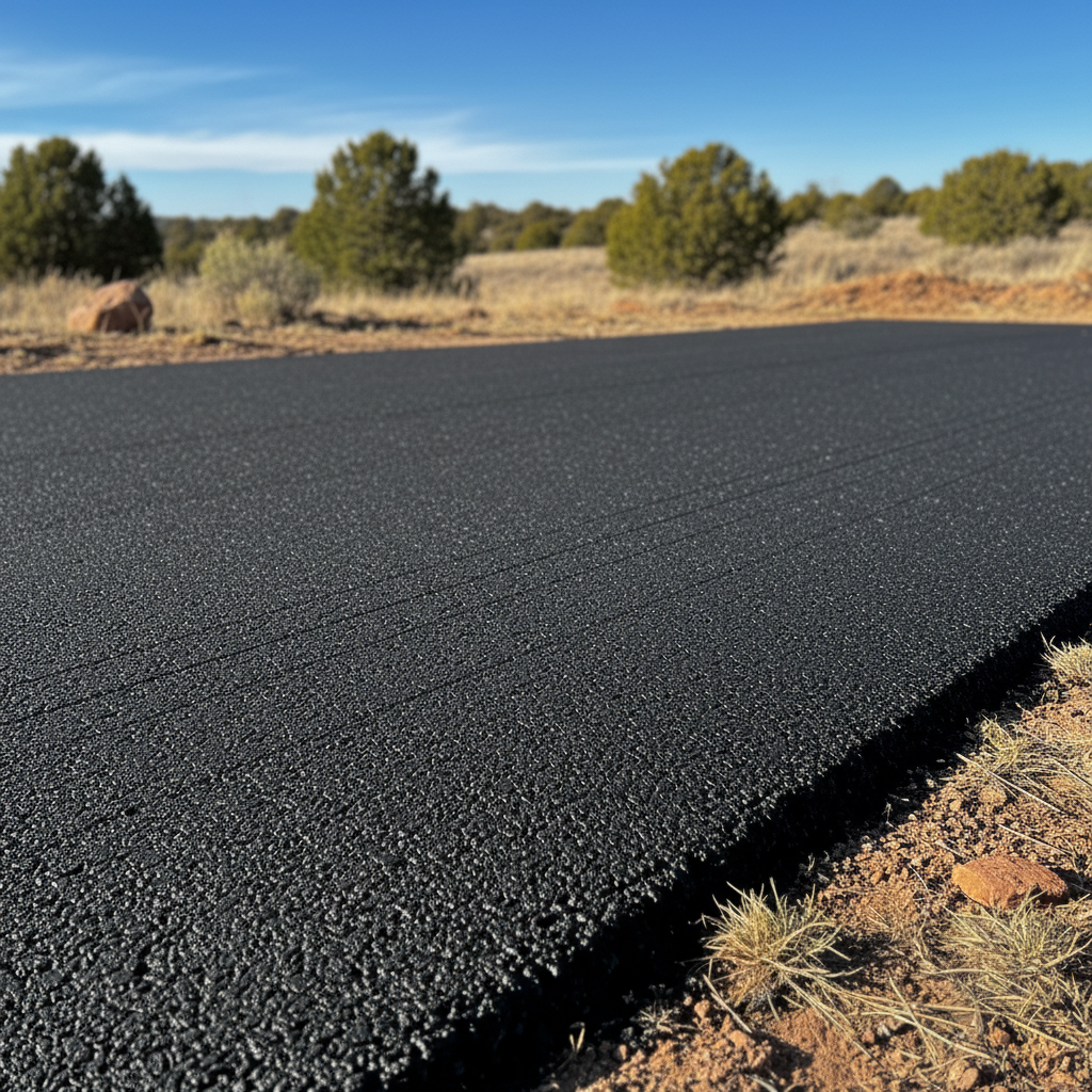 Completed commercial asphalt work at a residential property in Pueblo, CO