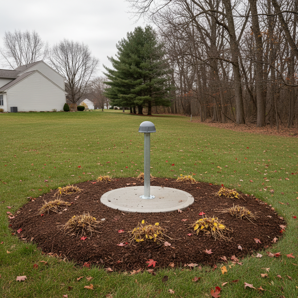 Completed well installation work at a residential property in Akron, OH