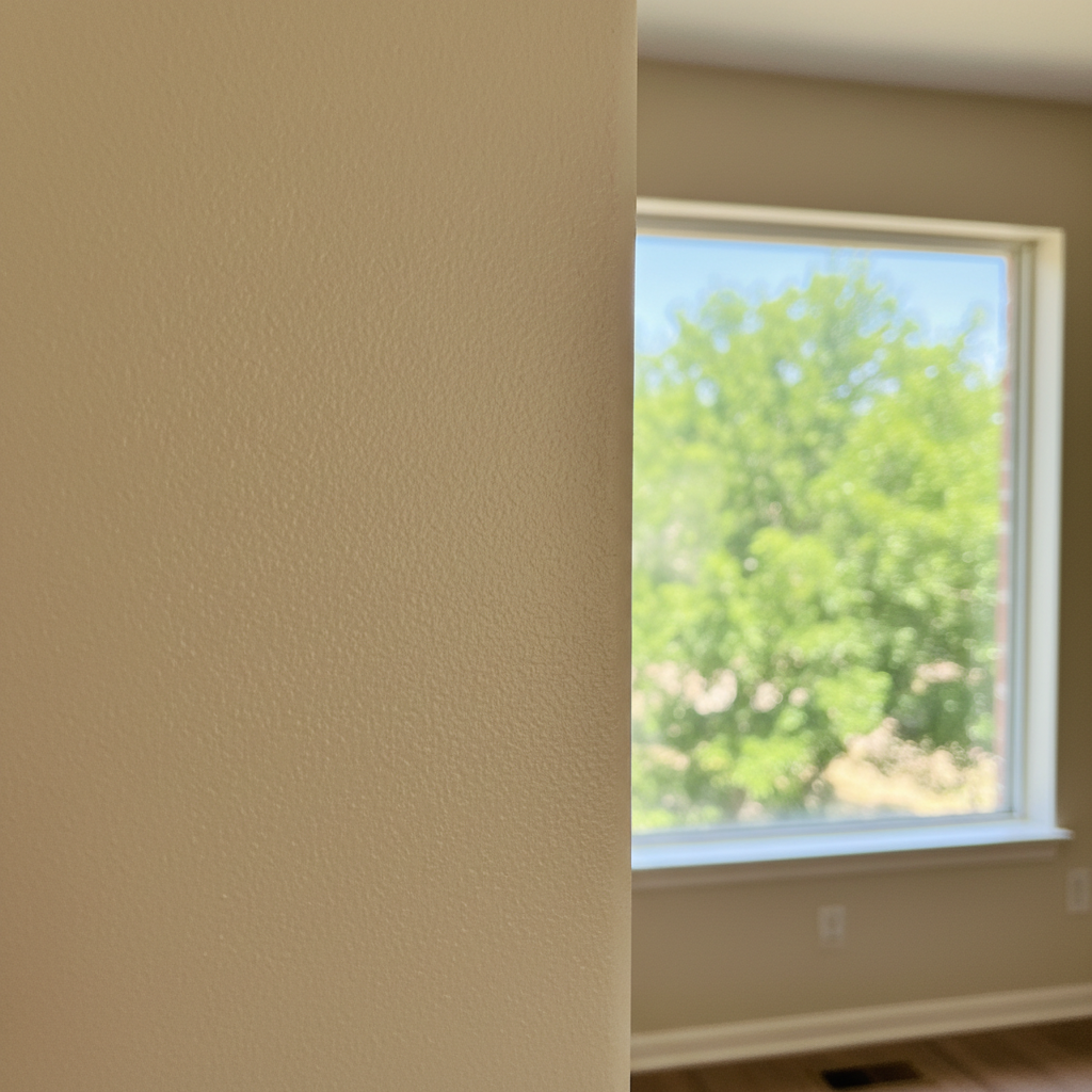 Completed interior painting work at a residential property in McKinney, TX