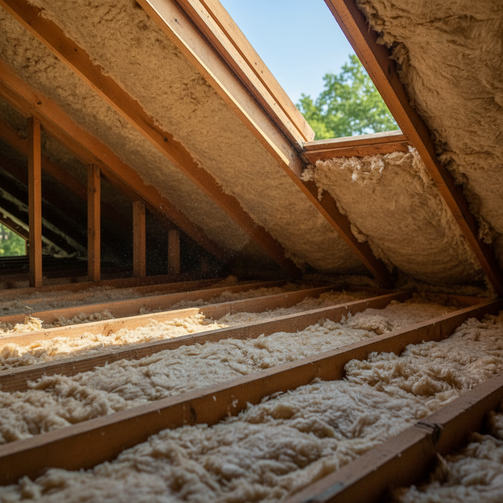 Completed insulation removal work at a residential property in Waxahachie, TX
