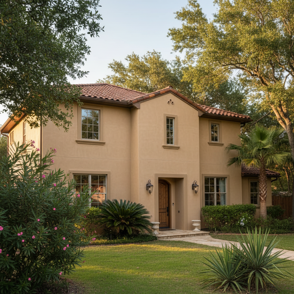 Completed stucco inspection work at a residential property in Austin, TX
