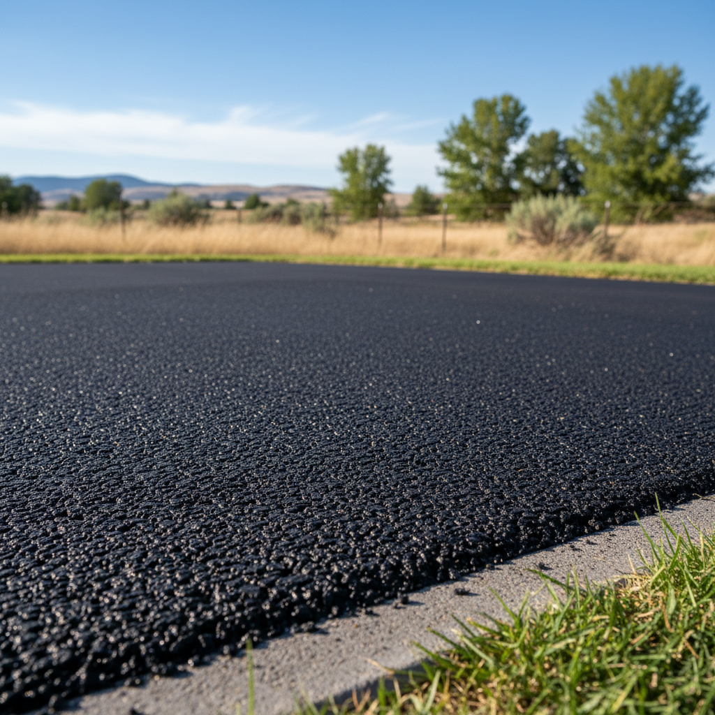 Completed commercial asphalt work at a residential property in Yakima, WA
