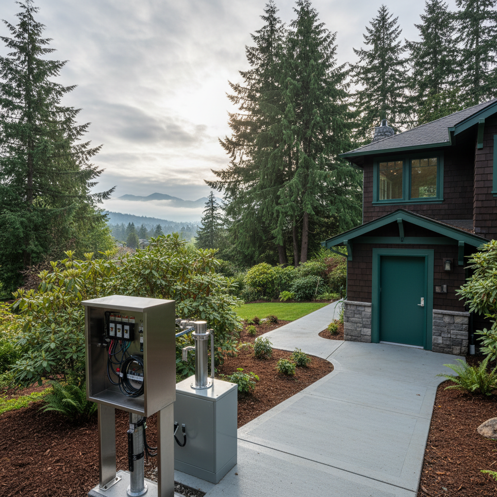 Completed parts replacement work at a residential property in Seattle, WA