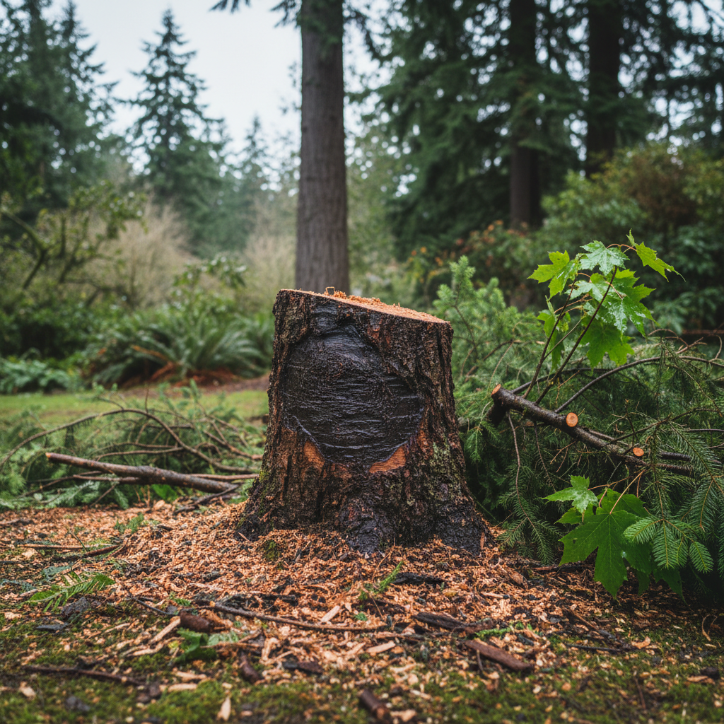 Completed tree health & care work at a residential property in Bremerton, WA