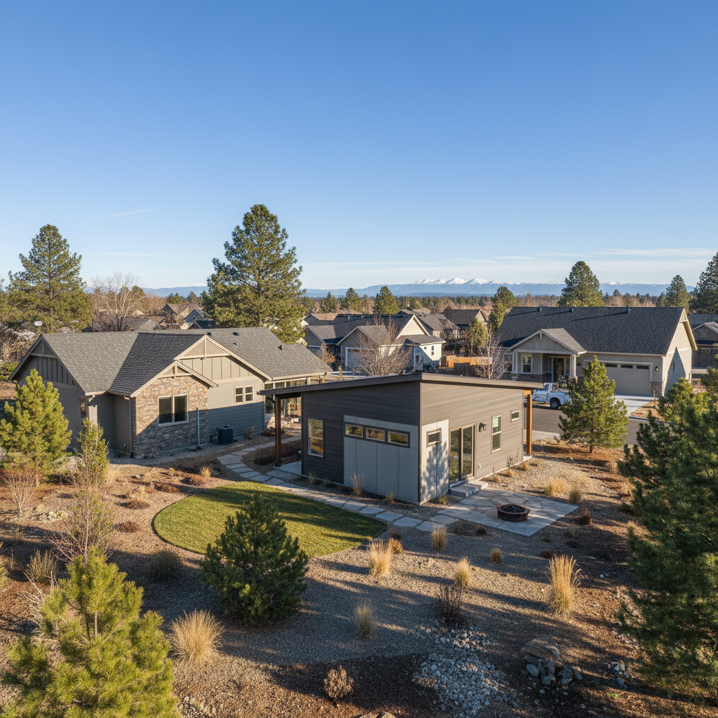 Completed adu design work at a residential property in Bend, OR