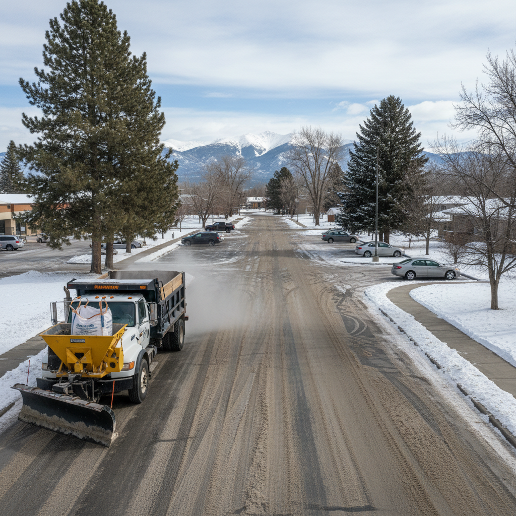 Salting and Sanding in Missoula