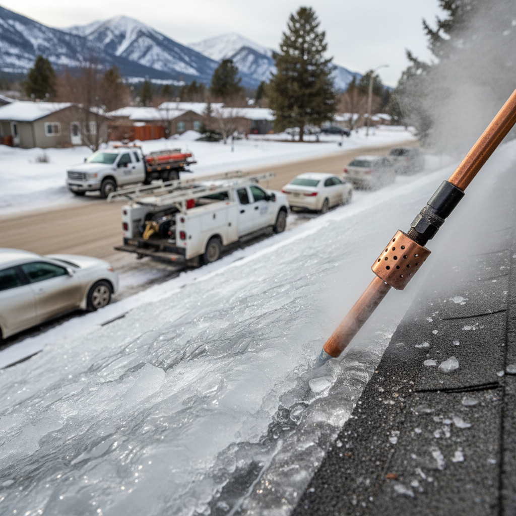 Ice Dam Removal in Missoula