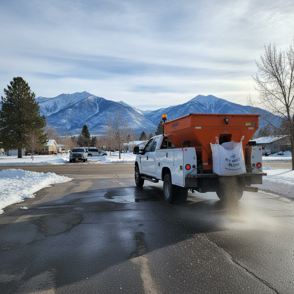 De-icing in Missoula