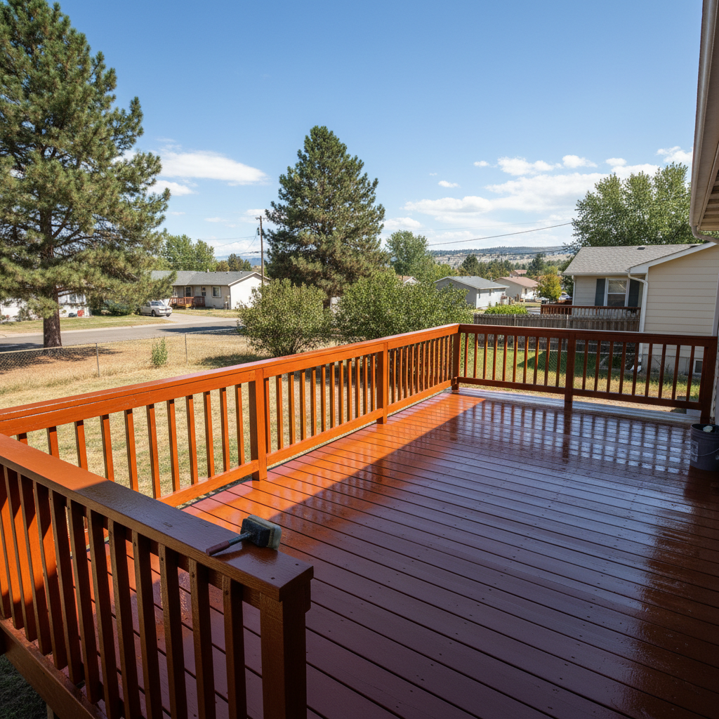 Deck Staining