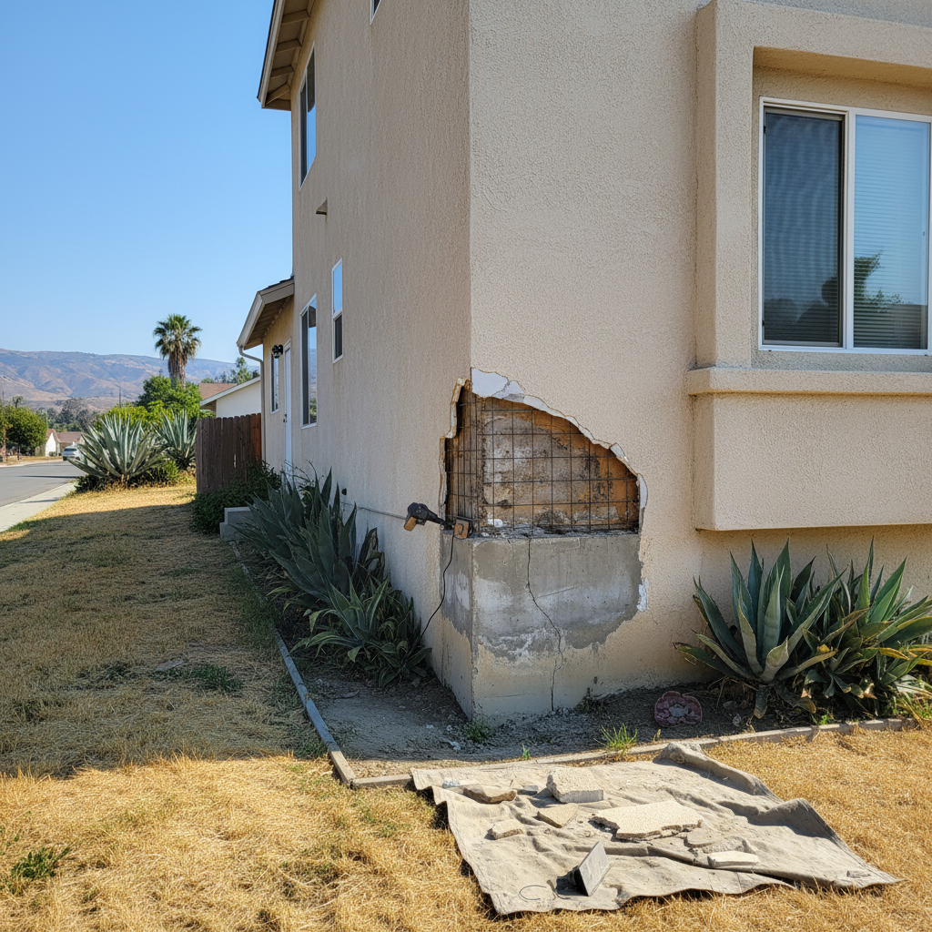 Stucco Inspection in El Monte, CA