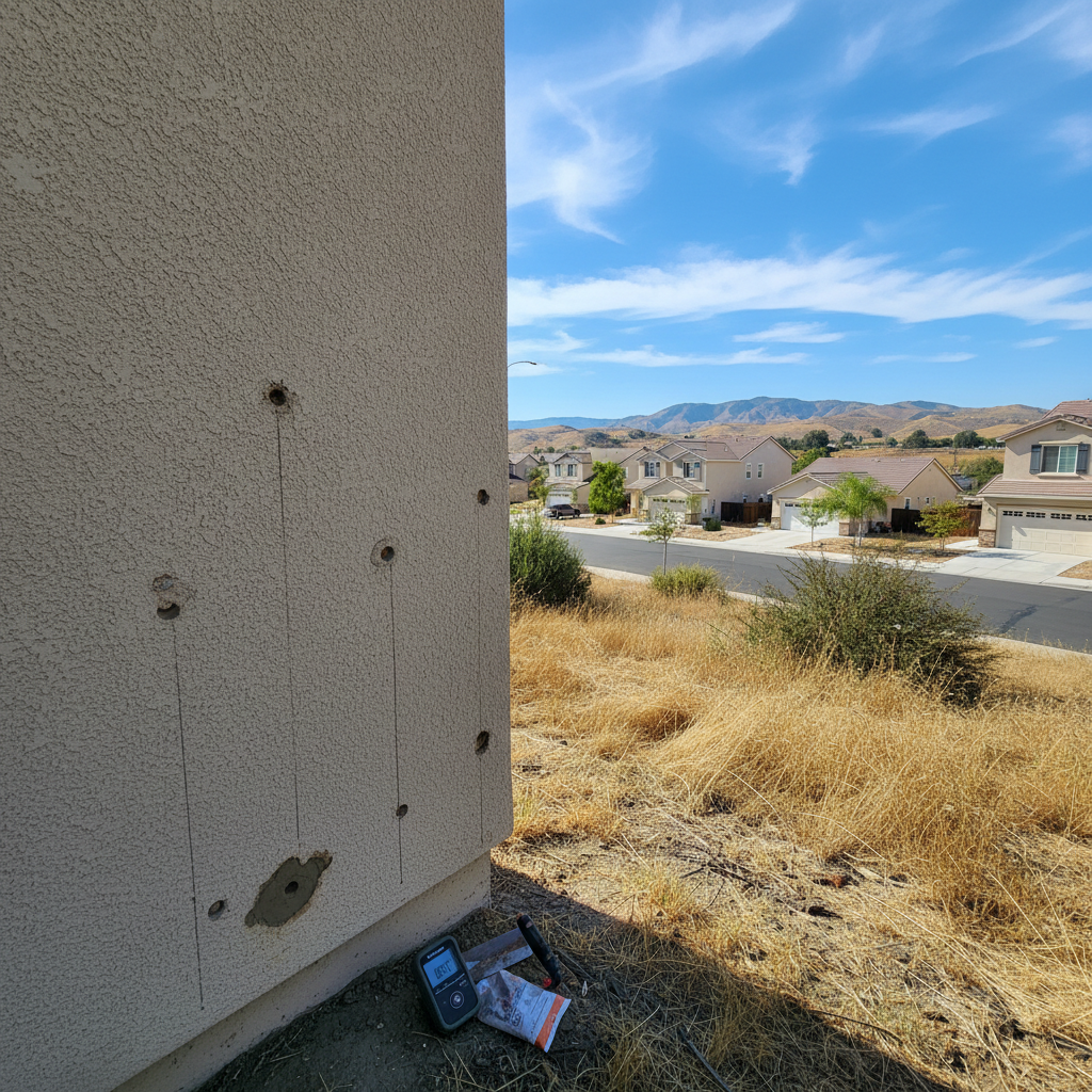 Stucco Inspection in Murrieta