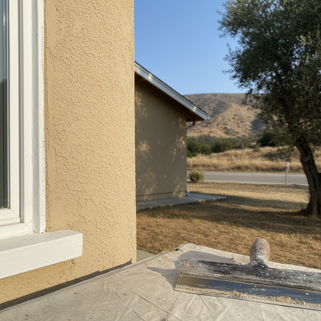 Stucco Painting in Murrieta