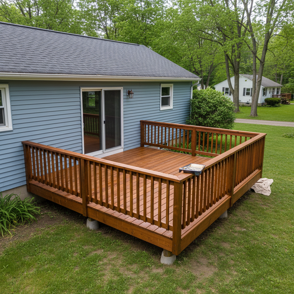 Deck Painting & Staining in Bristol, CT