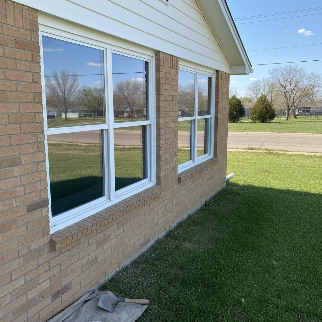 Double-Pane Window Installation