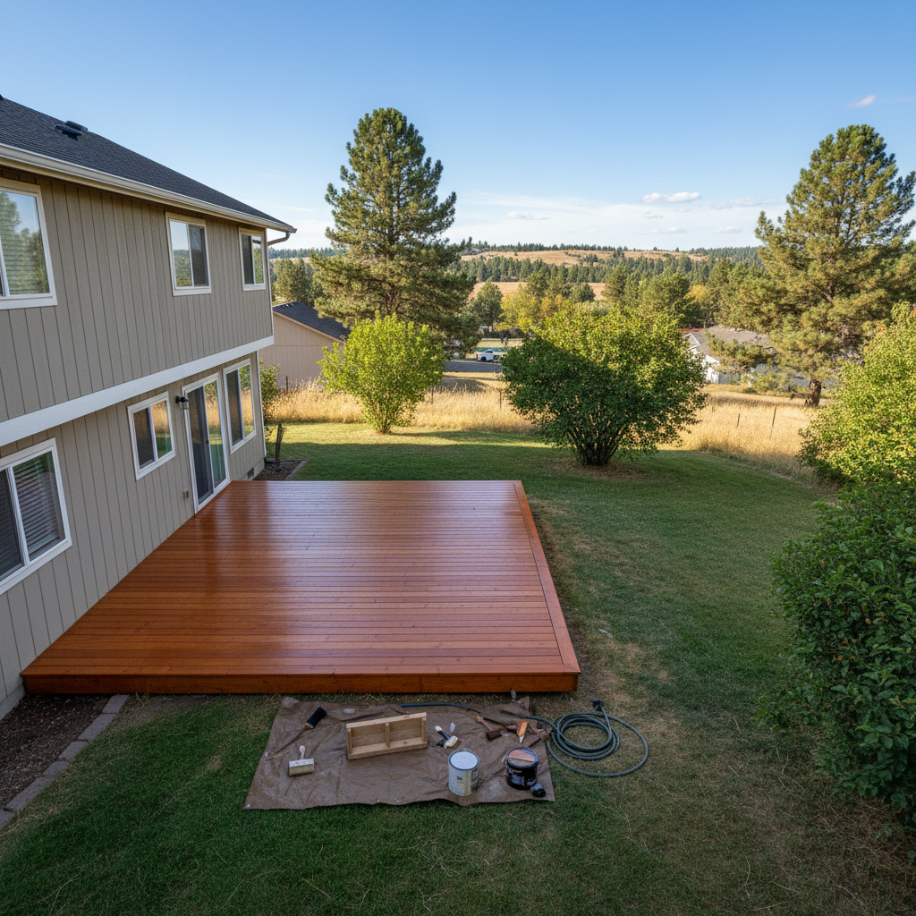 Deck Staining