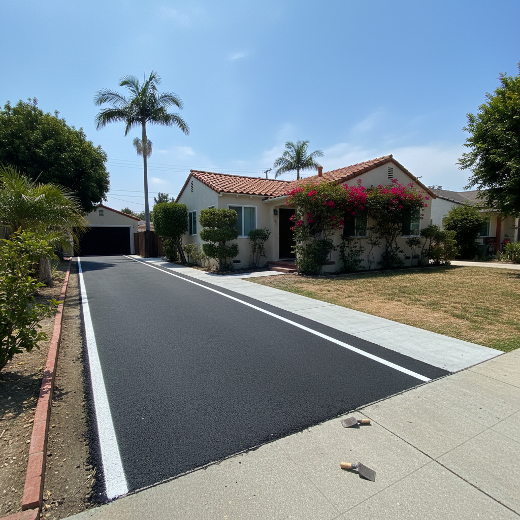 Residential Asphalt in Long Beach
