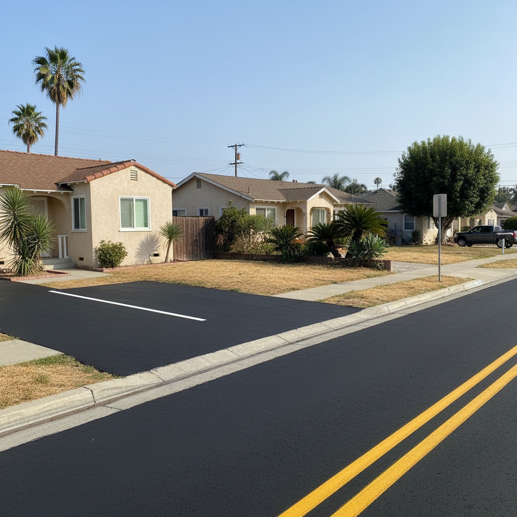 Asphalt Striping in Long Beach
