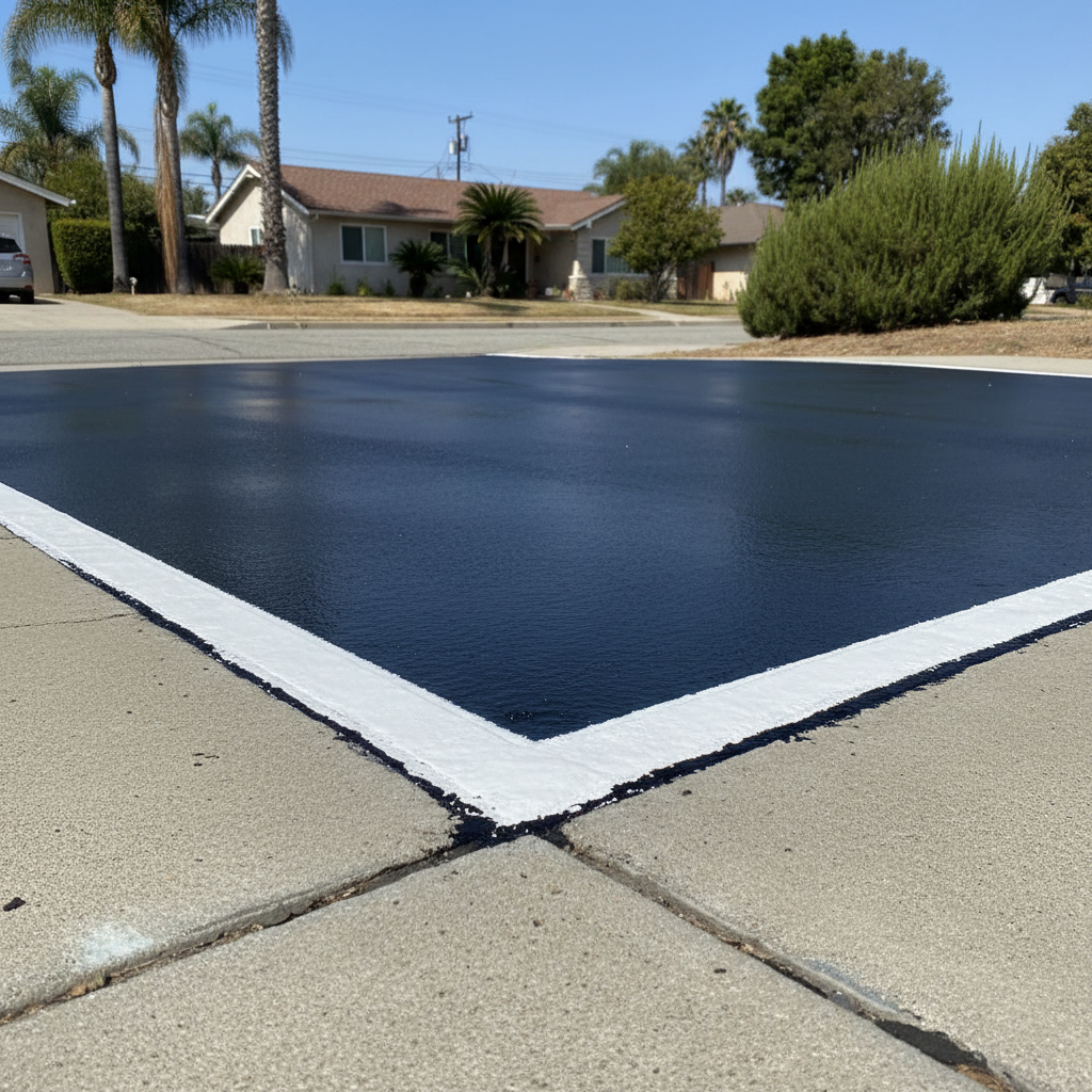 Asphalt Sealcoating in Long Beach