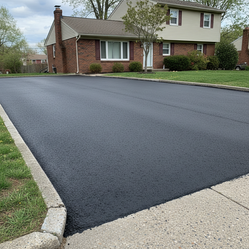 Asphalt Sealcoating