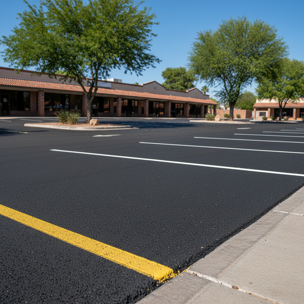 Parking Lot Paving in Mesa