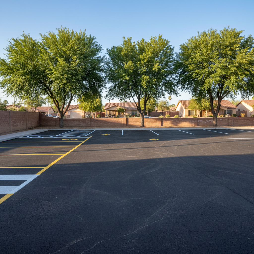 Asphalt Striping in Phoenix, AZ