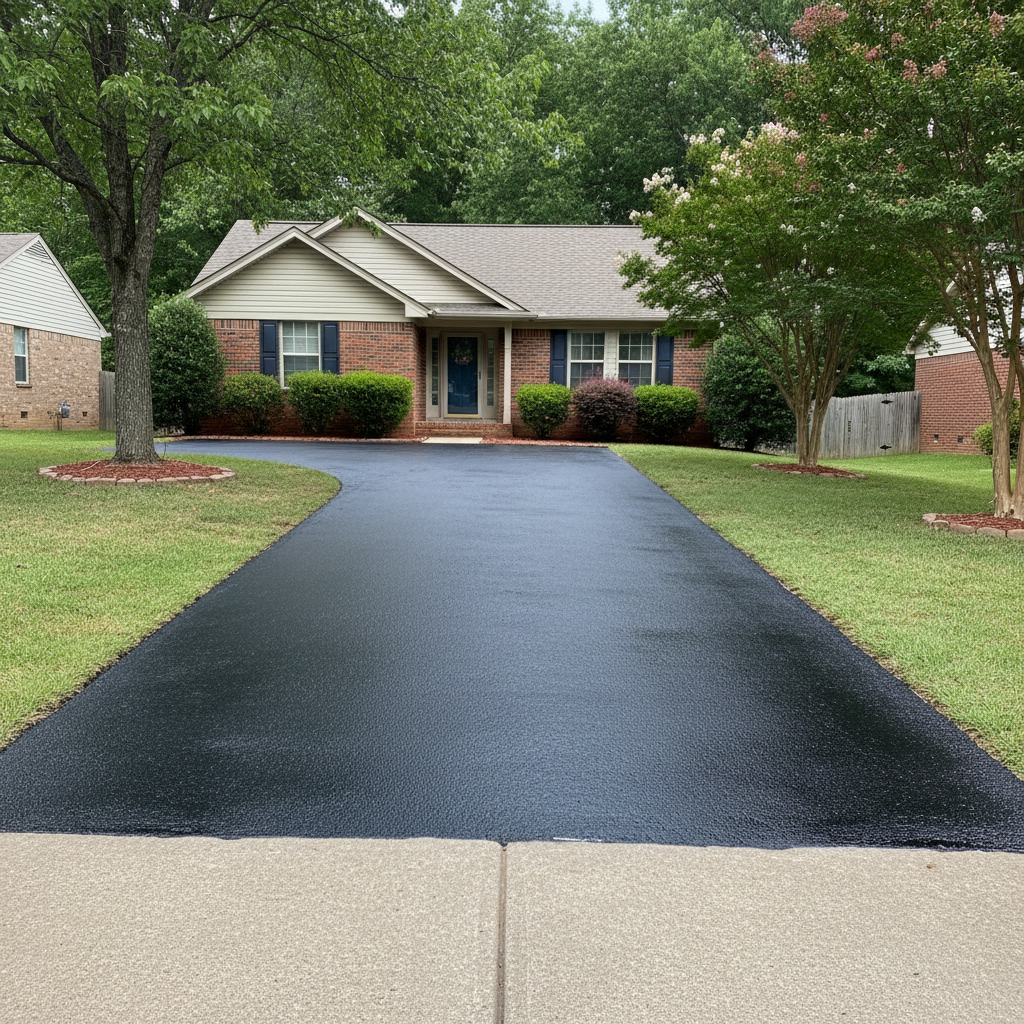 Asphalt Sealcoating