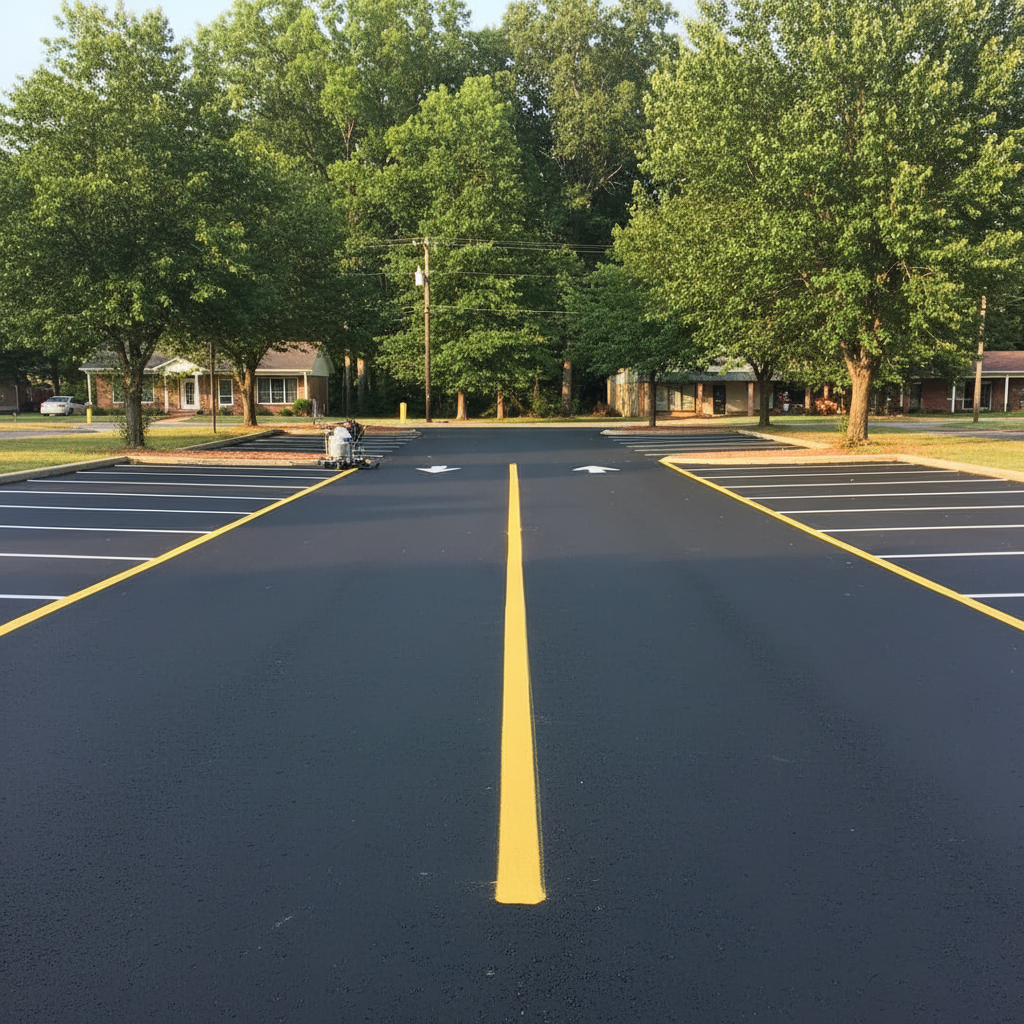 Asphalt Striping in Lockesburg, AR