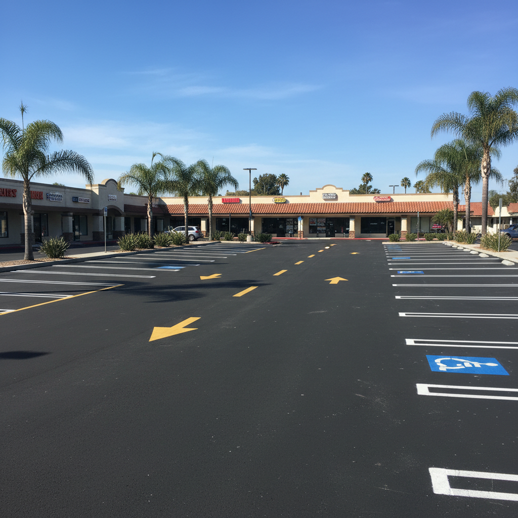Asphalt Striping in Hawthorne