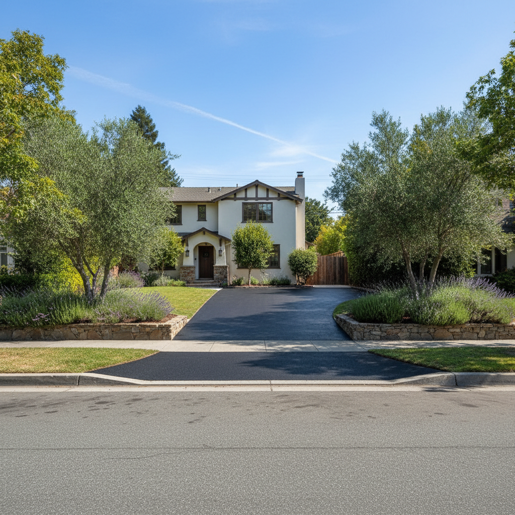 Residential Asphalt in Los Altos