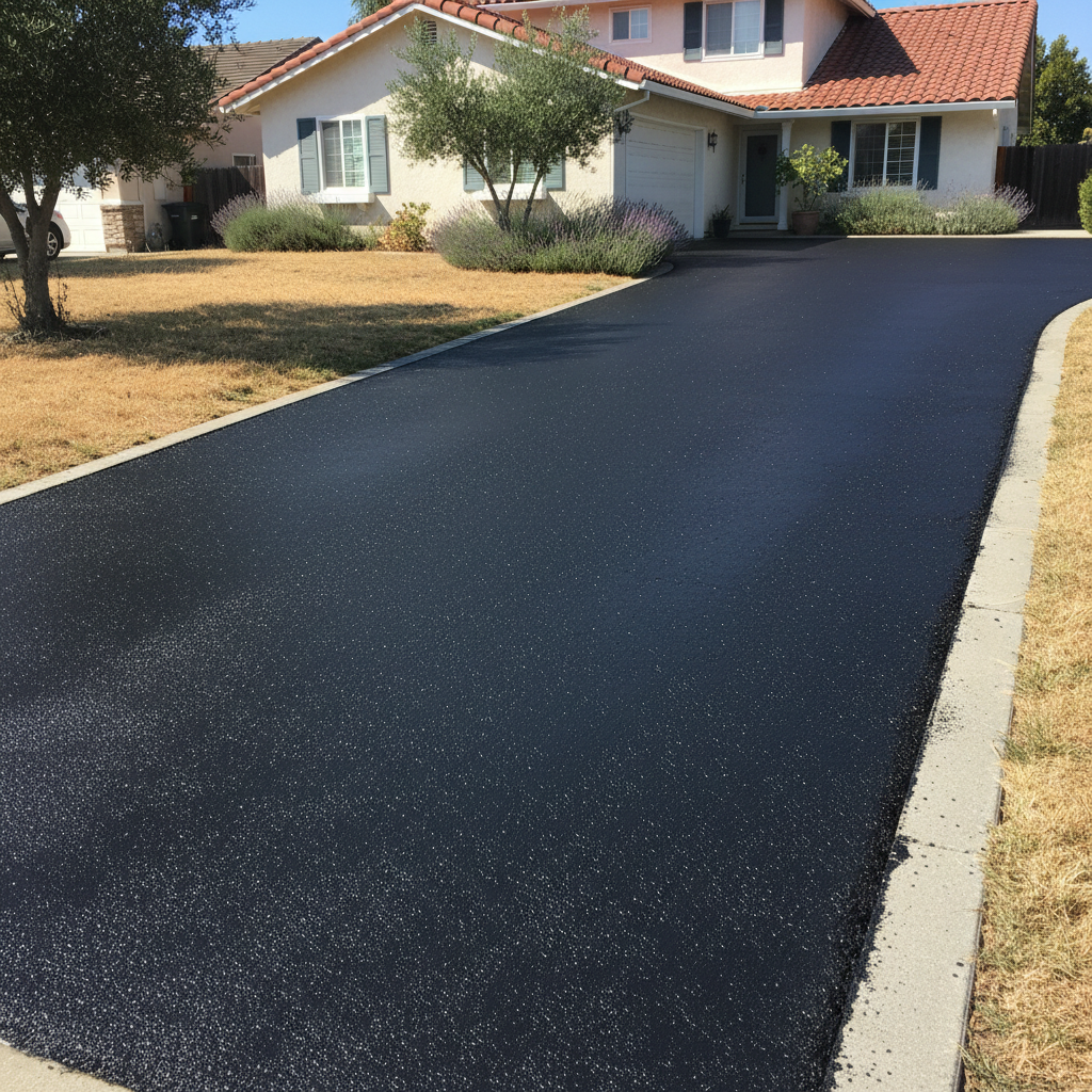 Asphalt Sealcoating in Los Altos