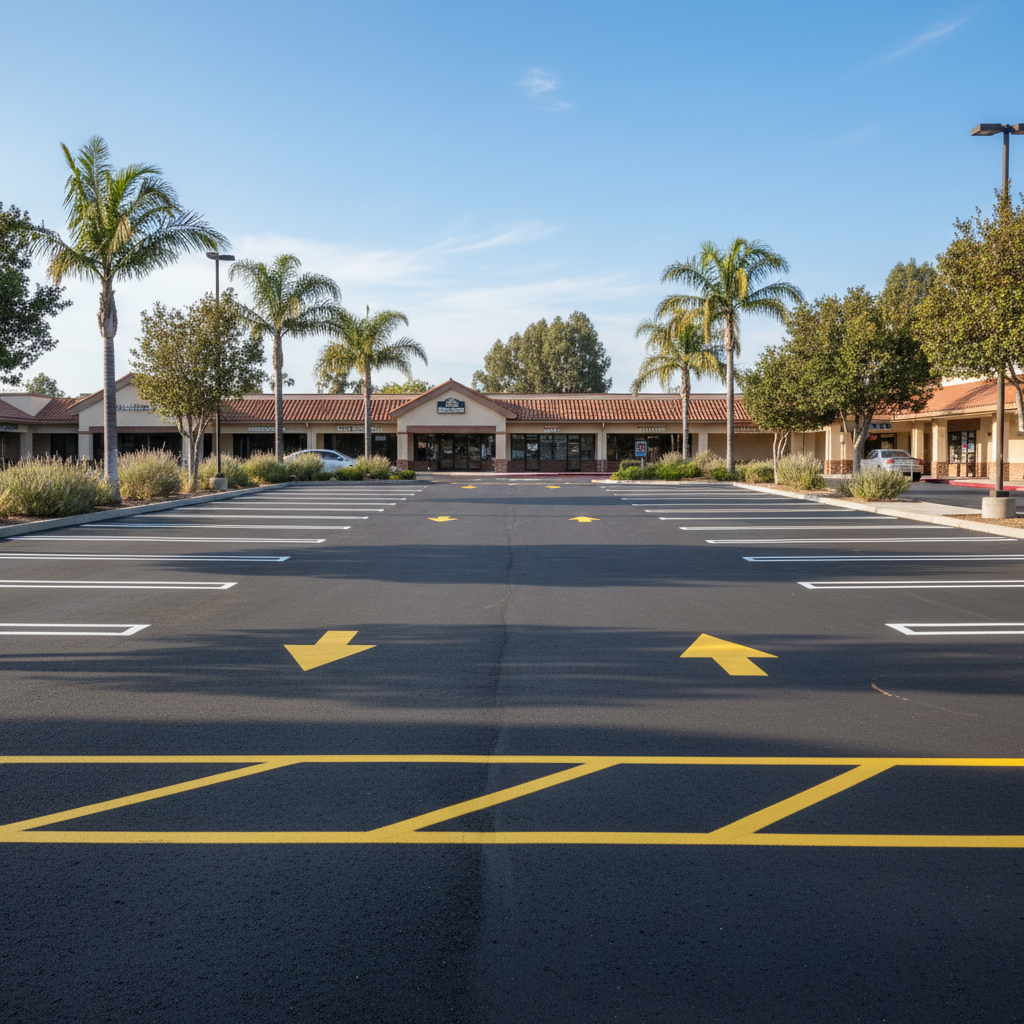 Asphalt Striping in San Jose, CA