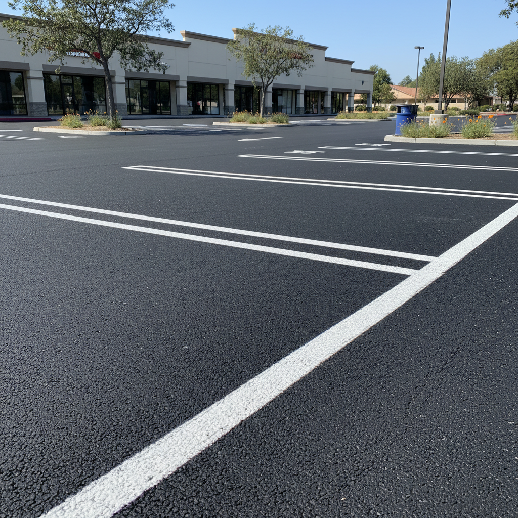 Parking Lot Paving in Chico