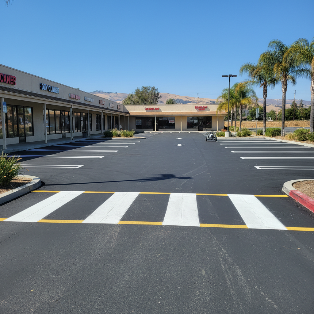 Asphalt Striping in Lodi, CA