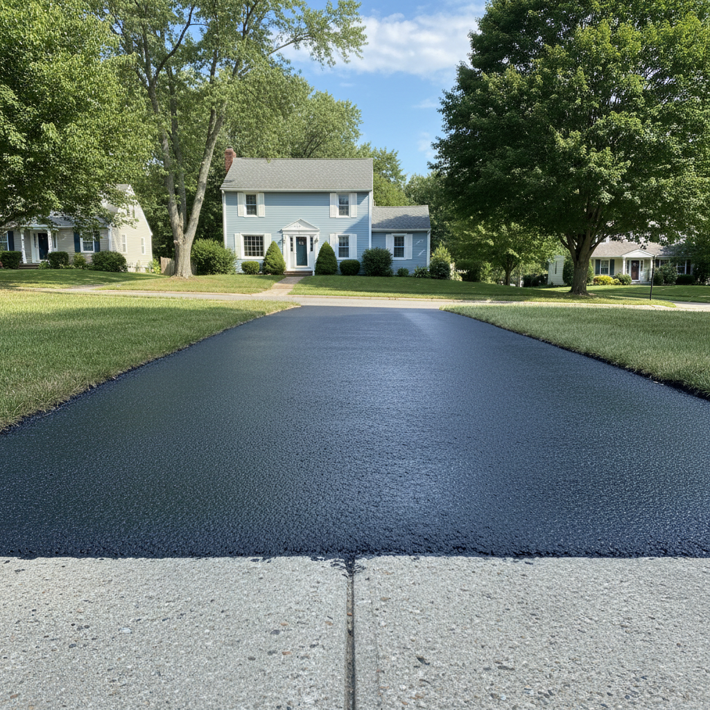 Asphalt Sealcoating
