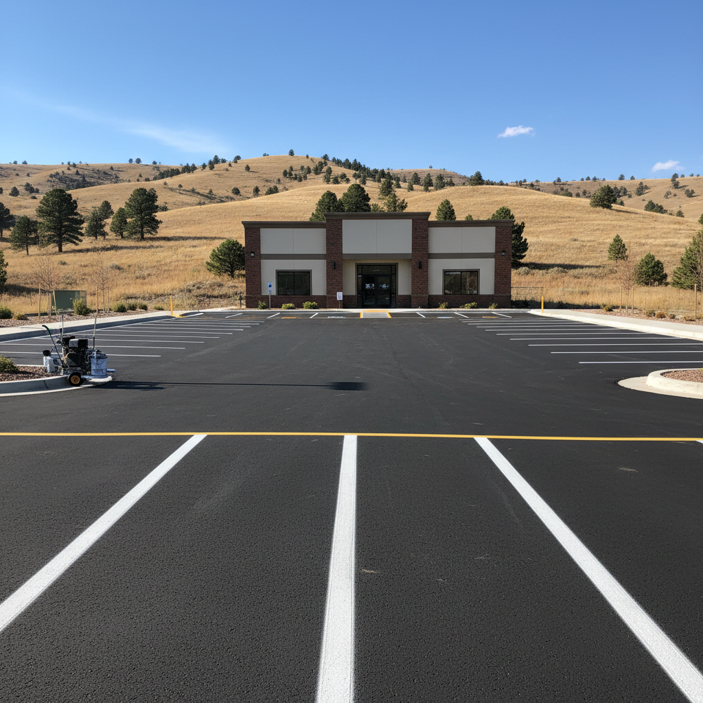 Asphalt Striping in Lafayette, CO
