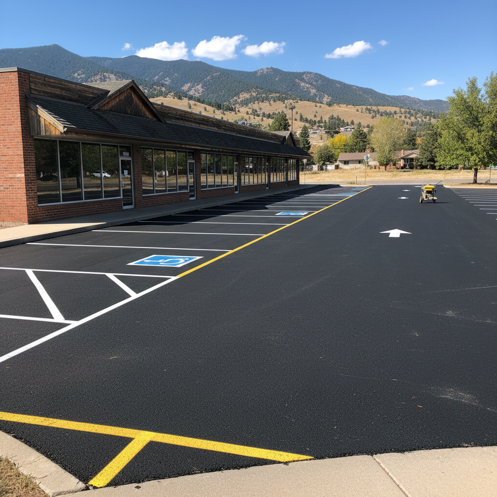 Asphalt Striping in Loveland, CO