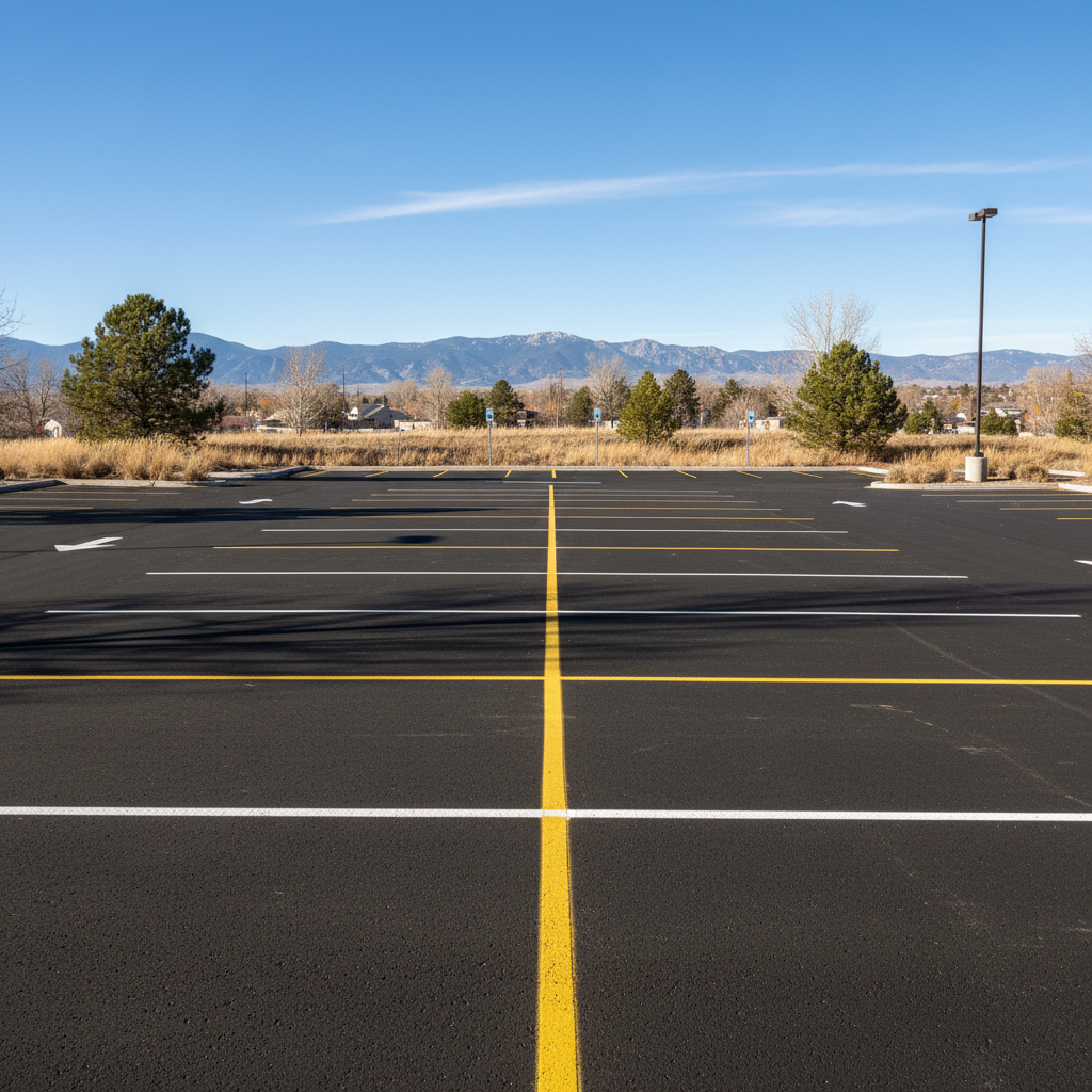 Asphalt Striping in Colorado Springs