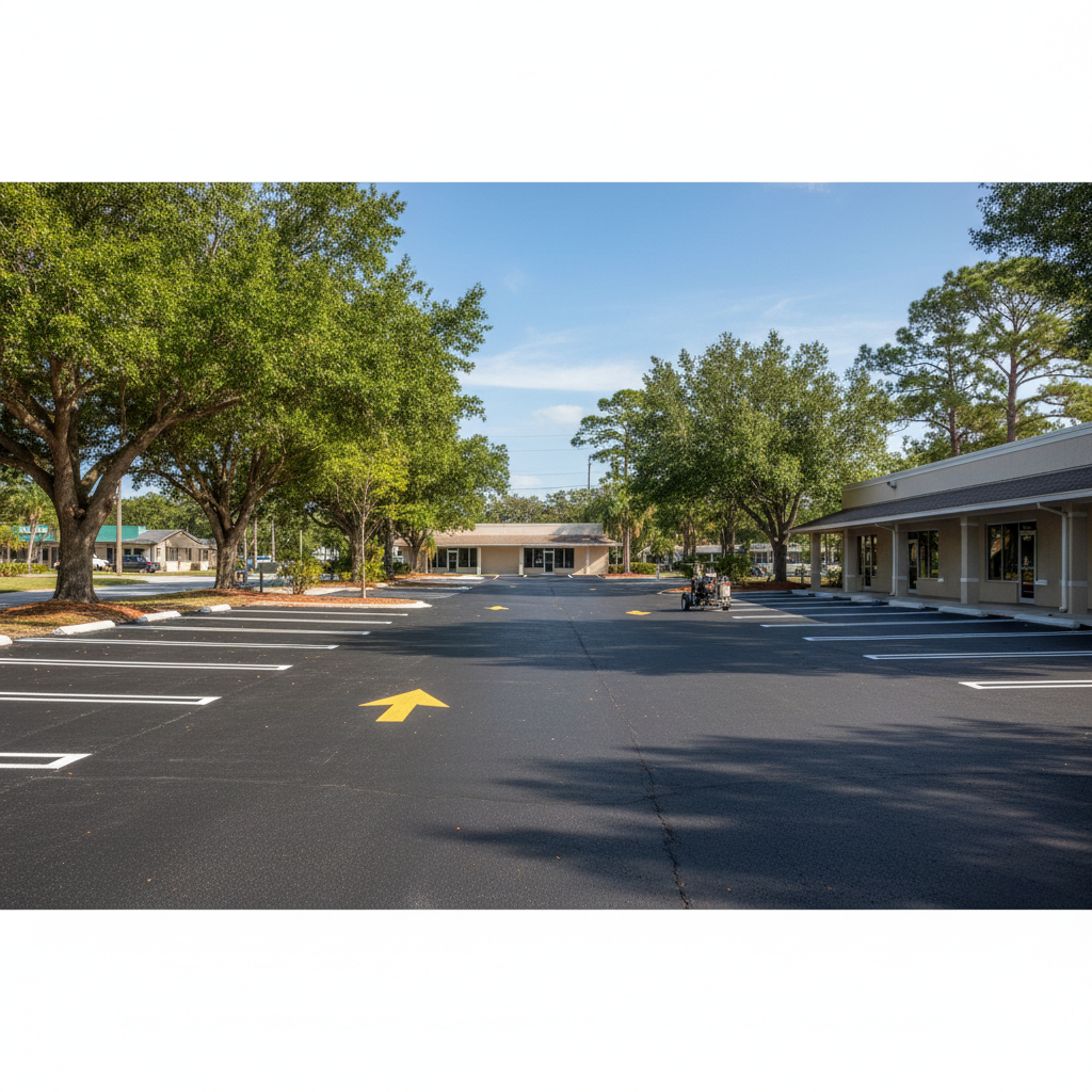 Asphalt Striping in St James City, FL