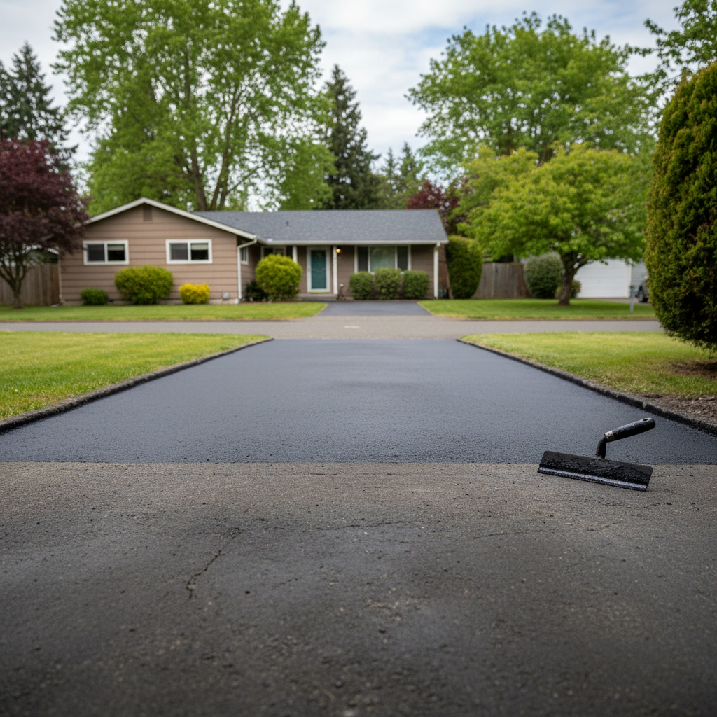 Asphalt Sealcoating