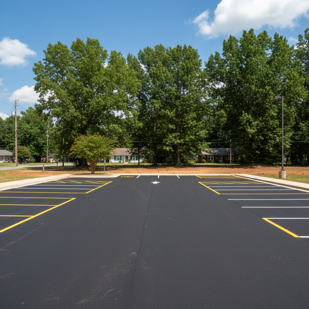 Asphalt Striping in Gaston, SC