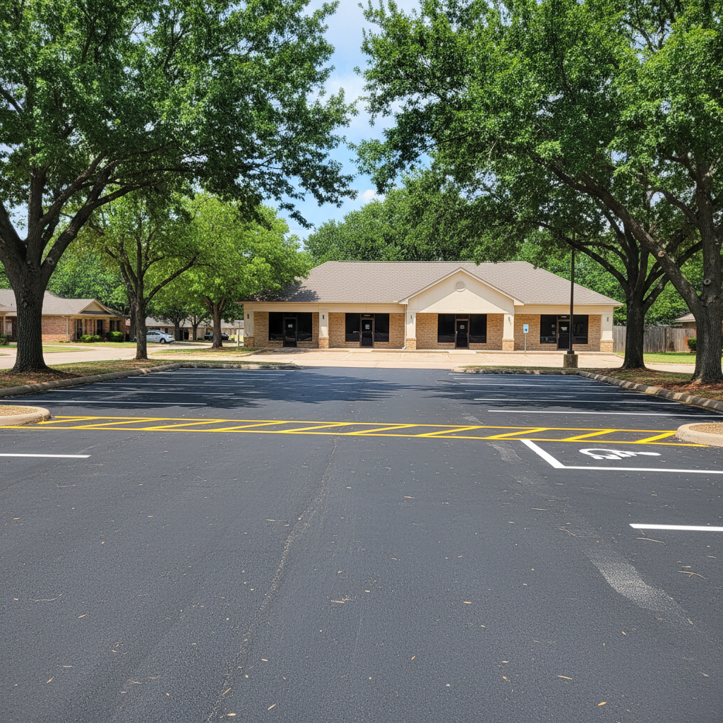 Asphalt Striping in Mesquite