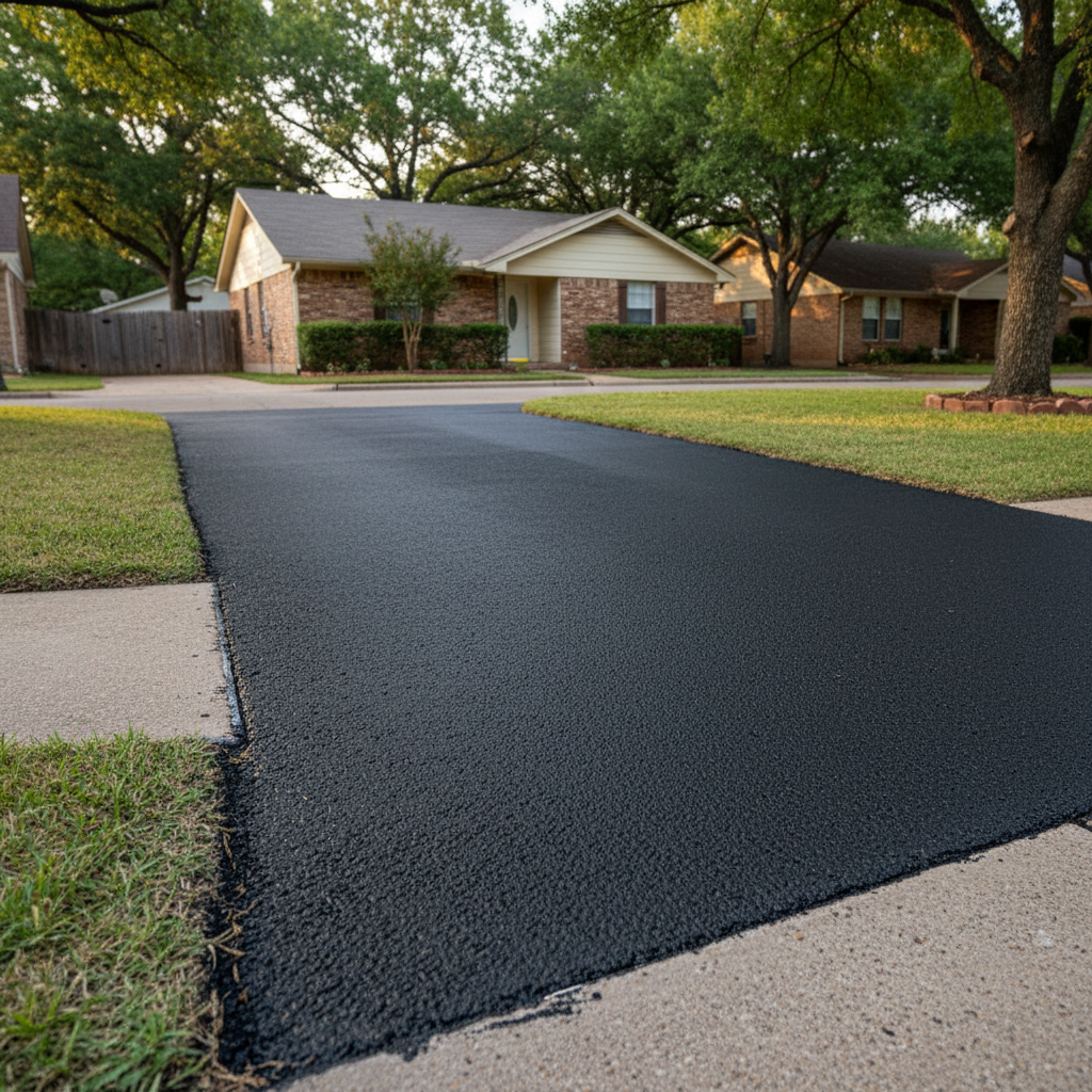 Asphalt Sealcoating in Round Rock