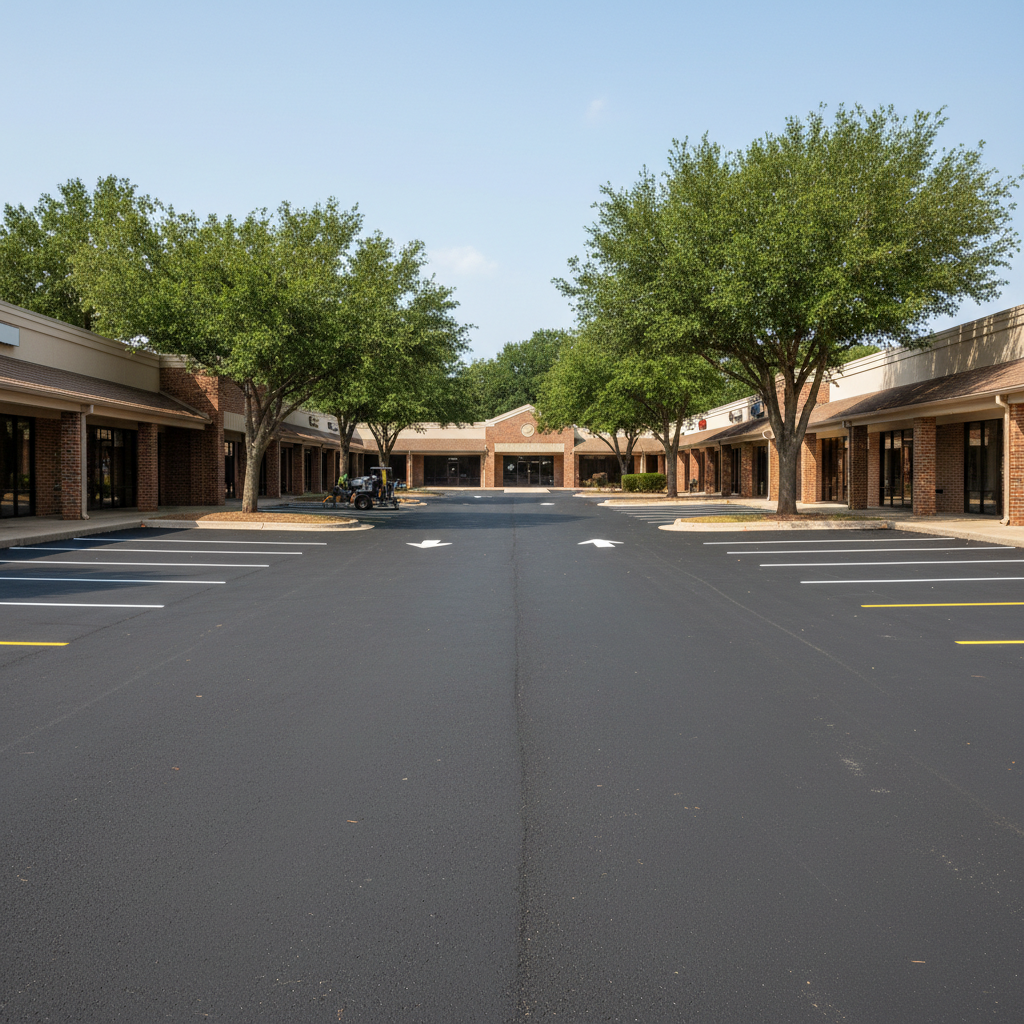 Asphalt Striping in Bryan, TX