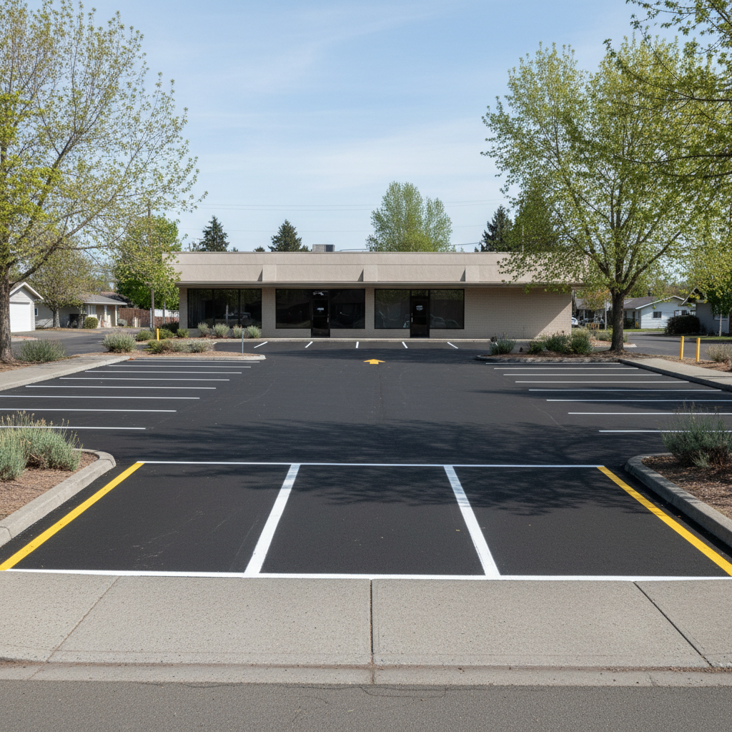 Asphalt Striping in Kennewick, WA